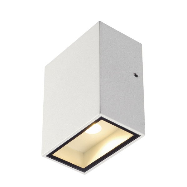 SLV 232431 BIG QUAD, Wandleuchte, LED, 3000 K, IP44, eckig, weiß, 3,2 W