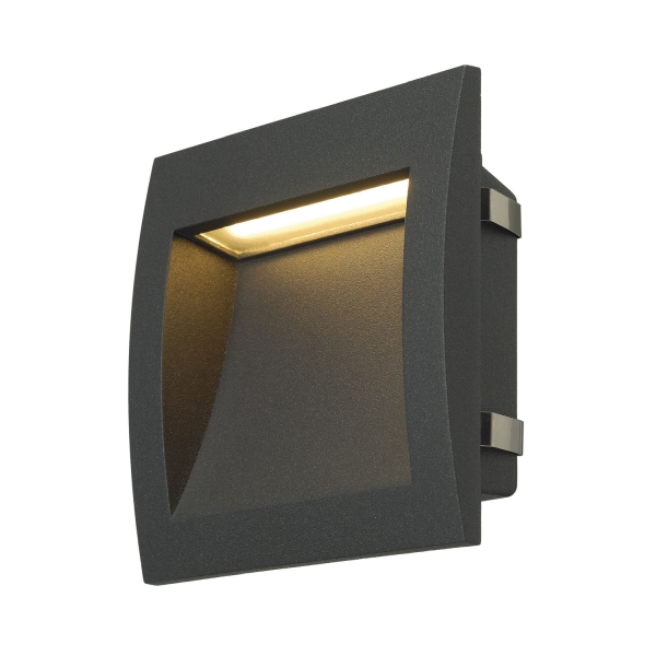 SLV 233615 DOWNUNDER OUT L Outdoor Wandeinbauleuchte LED 3000K anthrazit