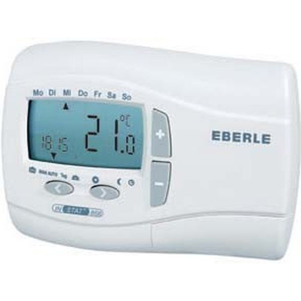 Eberle INSTAT + 868 Uhrenthermostat Funksender mit Uhr