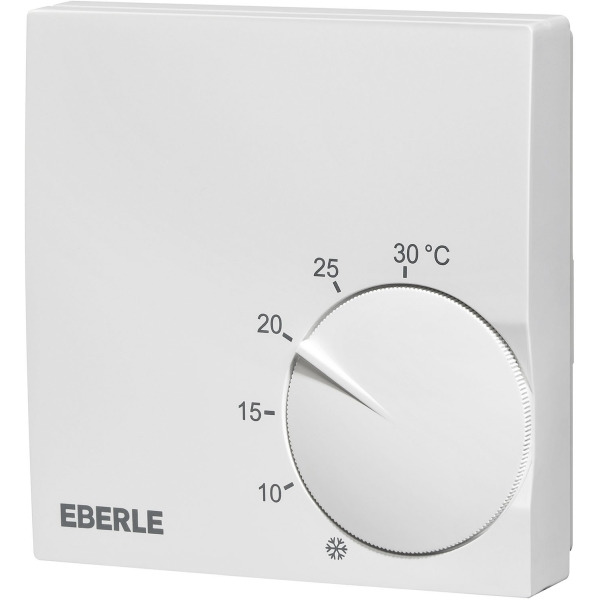 Eberle RTR-S 6121-1 Raumtemperaturregler AP polarweiß