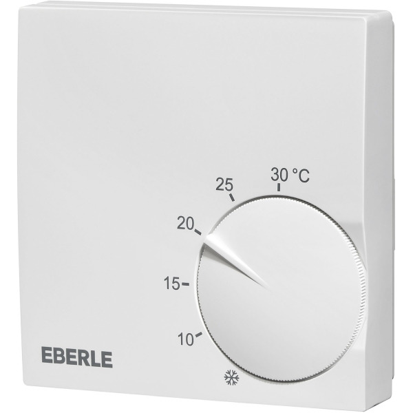 Eberle RTR-S 6124-24-6 Raumtemperaturregler AP Aktivweiß