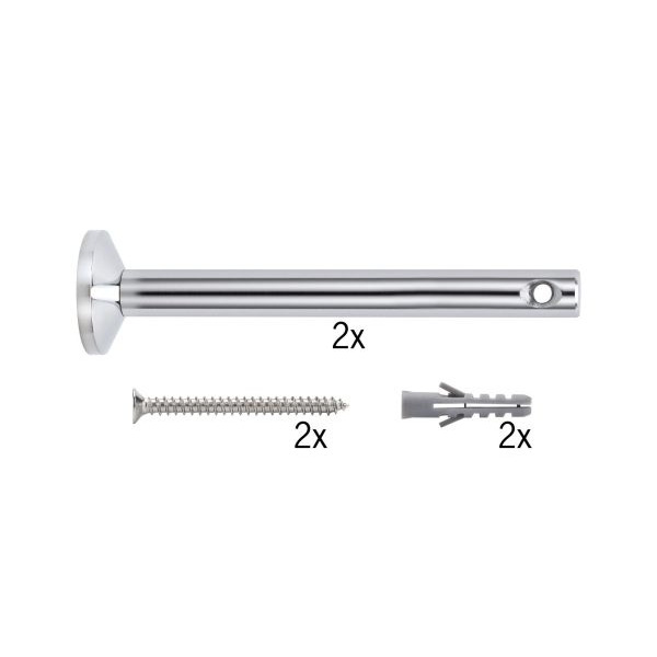 Paulmann 178.24 Seilsystem Montageset Umlenker/Abhängung Chrom