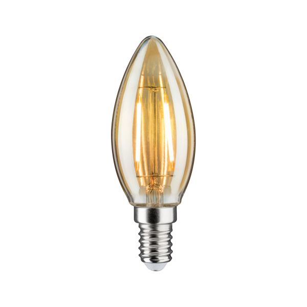 Paulmann 287.04 LED Kerze 2,6W E14 Gold Goldlicht