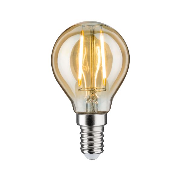 Paulmann 287.11 LED Tropfen 2,6W E14 Gold Goldlicht