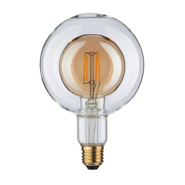 Paulmann 287.65 LED Inner Shape Globe G125 4W Gold E27 2700K Warmweiß