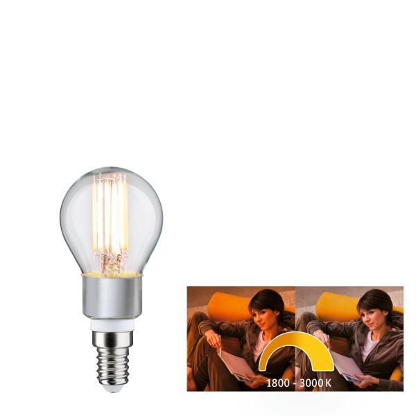 Paulmann 287.78 LED Tropfen 5W E14 1.800-3000K dimmbar to warm