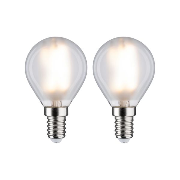 Paulmann 287.89 Filament 230V LED Tropfen E14 2x470lm 2x4,5W 2700K Matt