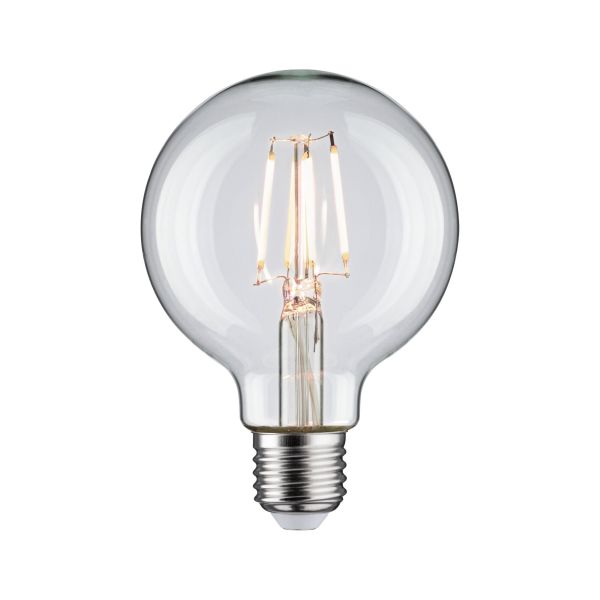 Paulmann 289.55 LED Globe Filament Non Dim E27 230V 470lm 4,8W 4000K Klar