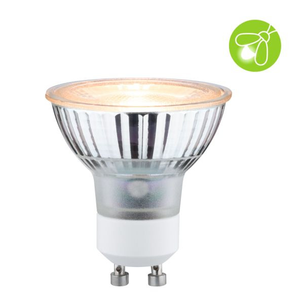 Paulmann 289.72 Standard 230V LED Reflektor GU10 Insektenfreundlich 320lm 4,3W 2200K Silber