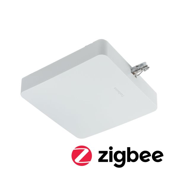 Paulmann 501.21 Smart Home Zigbee URail Mitteleinspeisung 227x196mm max. 300W Weiß