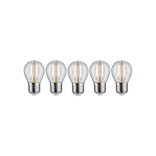 Paulmann 5091 Filament Bundle LED Tropfen E27 230V 5x250lm 5x2,6W 2700K Klar