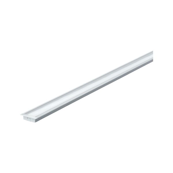 Paulmann 704.09 LED Strip Einbauprofil Floor 2.010x27mm Alu/Satin