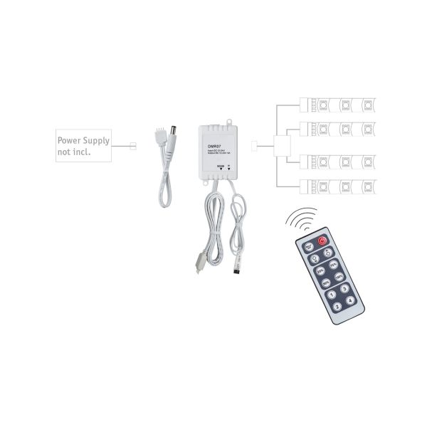 Paulmann 704.61 YourLED Controller Dimm/Switch DC 12V max. 60W Weiß