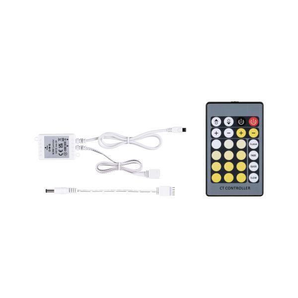 Paulmann 705.27 MaxLED Controller Tunable White inkl. IR-Remote DC 24V max. 144W Weiß