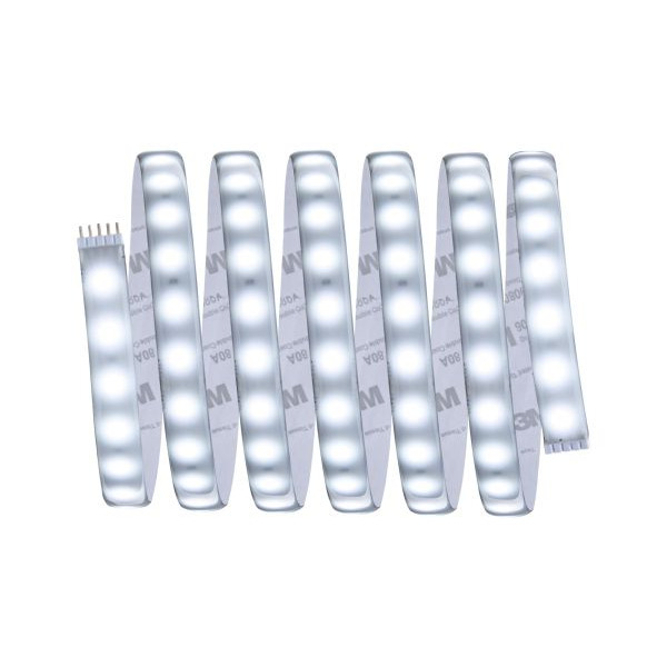 Paulmann 705.48 MaxLED 500 LED Strip Tageslichtweiß Einzelstripe 2,5m IP44 15W 440lm/m 72 LEDs/m 6500K