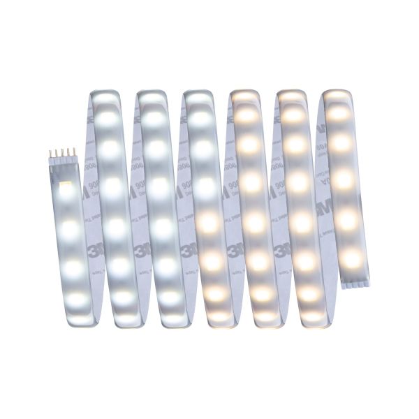 Paulmann 705.50 MaxLED 500 Tunable White Strip 2,5m IP44 16W mit Weißlichtsteuerung beschichtet