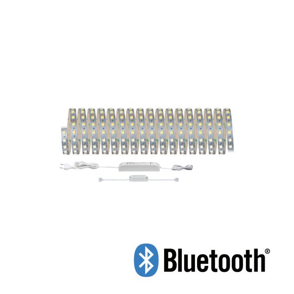 Paulmann 705.65 MaxLED 500 LED Strip Smart Home Bluetooth Tunable White Basisset 10m 47W 550lm/m 60 LEDs/m Tunable White 80VA