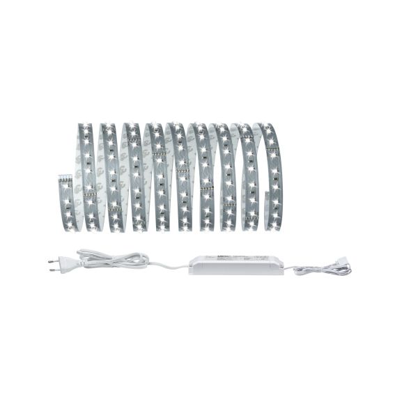 Paulmann 705.80 MaxLED 500 LED Strip Tageslichtweiß Basisset 3m 18W 550lm/m 72 LEDs/m 6500K 36VA