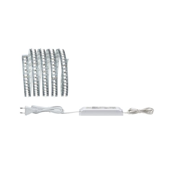 Paulmann 705.86 MaxLED 1000 LED Strip Tageslichtweiß Basisset 1,5m 18W 1100lm/m 144 LEDs/m 6500K 36VA