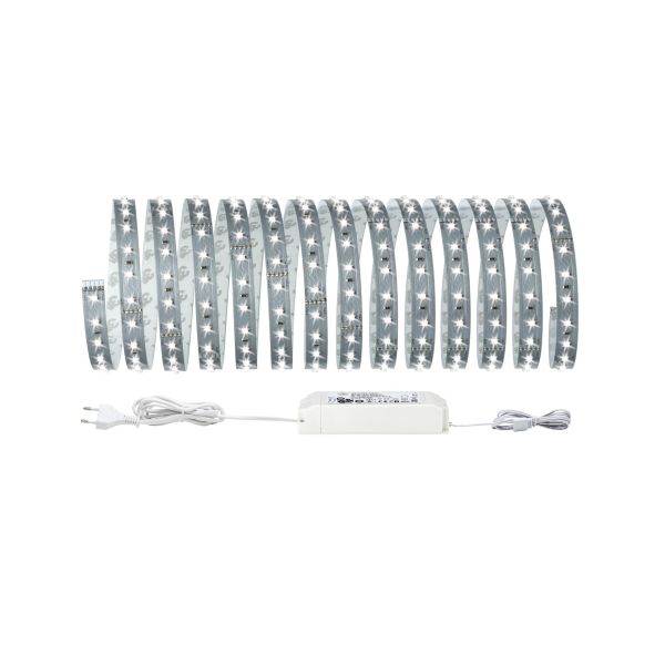 Paulmann 706.05 MaxLED 500 LED Strip Tageslichtweiß Basisset 5m 30W 550lm/m 6500K 60VA