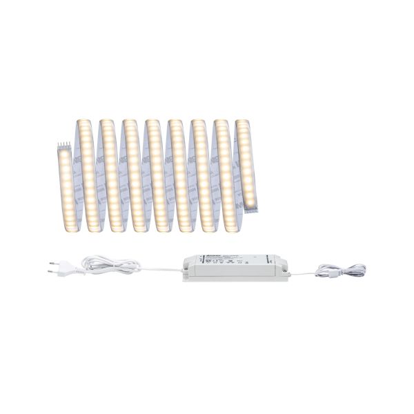 Paulmann 706.70 MaxLED 1000 LED Strip Warmweiß Basisset 3m beschichtet IP44 35W 880lm/m 144 LEDs/m 2700K 60VA