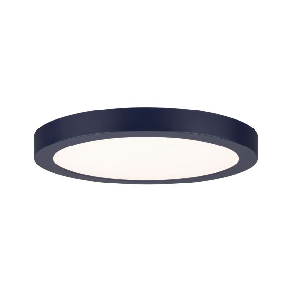 Paulmann 709.86 LED Panel Abia rund 300mm 22W 2200lm 2700K Nachtblau
