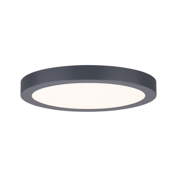 Paulmann 709.88 LED Panel Abia rund 300mm 22W 2200lm 2700K Dunkelgrau