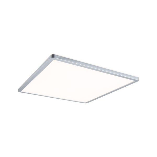 Paulmann 709.95 LED Panel 3-Step-Dim Atria Shine Backlight eckig 420x420mm 22W 2200lm 3000K Chrom matt dimmbar