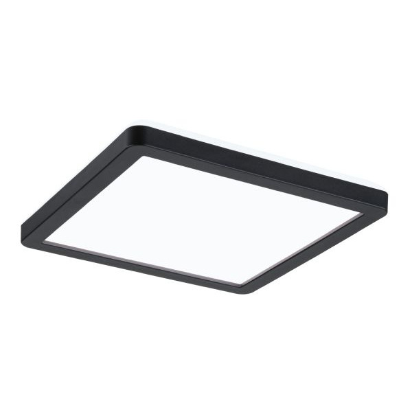 Paulmann 710.14 LED Panel Atria Shine Backlight eckig 190x190mm 11,2W 900lm 4000K Schwarz