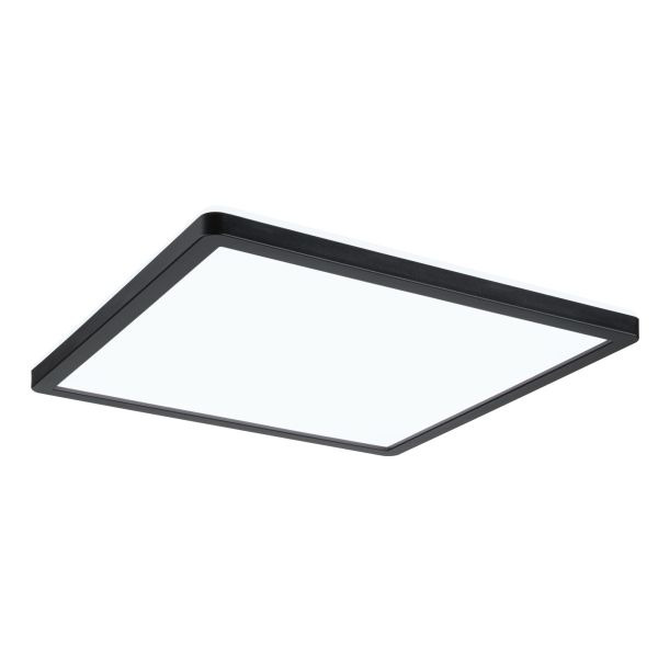 Paulmann 710.15 LED Panel Atria Shine Backlight eckig 293x293mm 16W 1600lm 4000K Schwarz