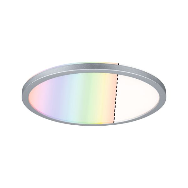 Paulmann 710.18 LED Panel Atria Shine Backlight rund 293mm 12W 1400lm RGBW Chrom matt dimmbar