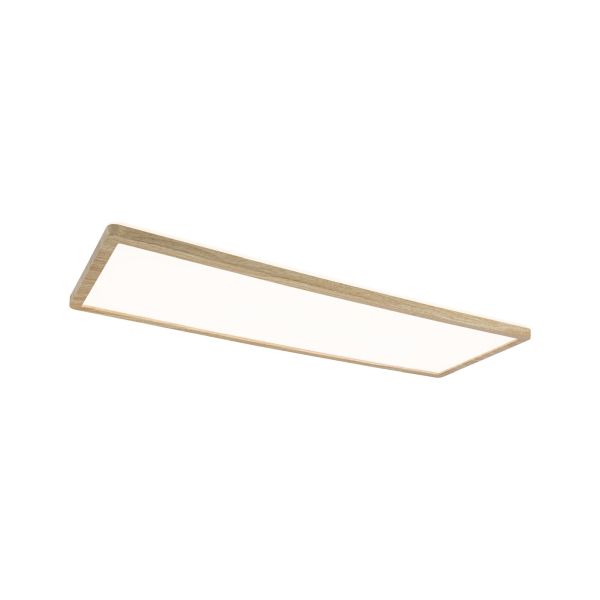 Paulmann 710.31 LED Panel Atria Shine Backlight IP44 eckig 580x200mm 22W 2300lm 3000K Holzoptik