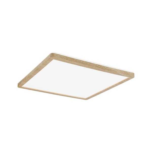Paulmann 710.35 LED Panel Atria Shine Backlight IP44 eckig 293x293mm 16W 1600lm 4000K Holzoptik