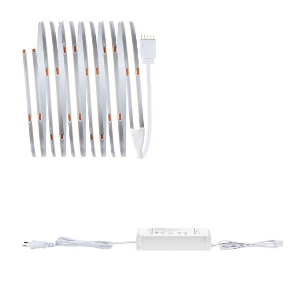 Paulmann 711.27 MaxLED 1000 LED Strip Full-Line COB Basisset 1,5m 18W 1280lm/m 528 LEDs/m 6500K 40VA