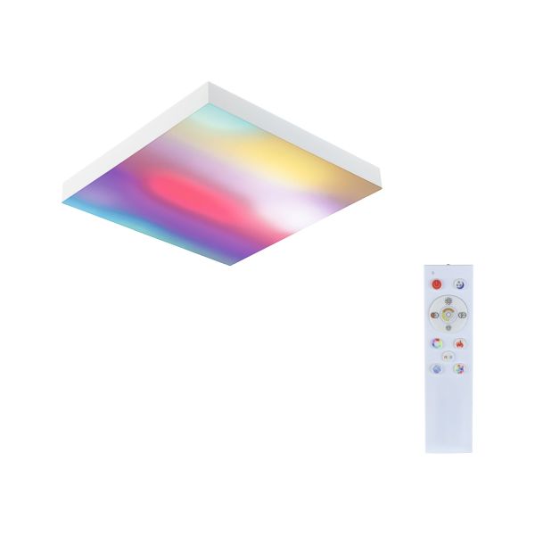 Paulmann 799.04 LED Panel Velora Rainbow dynamicRGBW eckig 295x295mm 13,2W 1140lm RGB+ Weiß dimmbar