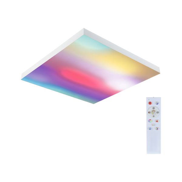 Paulmann 799.05 LED Panel Velora Rainbow dynamicRGBW eckig 450x450mm 19W 1690lm RGB+ Weiß dimmbar
