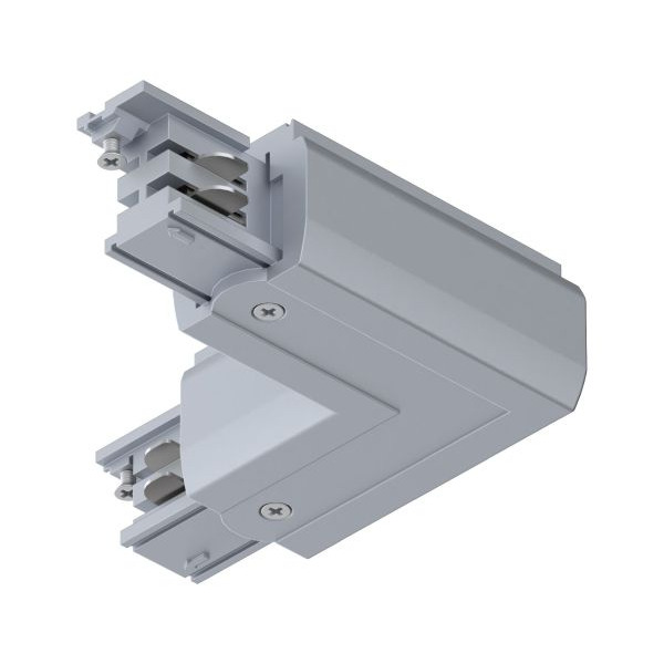 Paulmann 913.71 ProRail3 Verbinder L-Stück Innen 101x101mm max. 3680W Silber