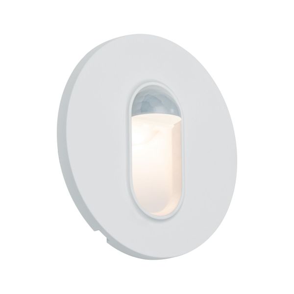 Paulmann 929.25 LED Wandeinbauleuchte Wall rund 78mm 2,7W 65lm 230V 2700K Weiß