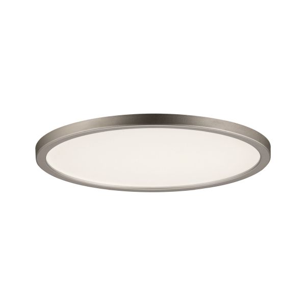 Paulmann 929.35 LED Einbaupanel Areo IP44 rund 180mm 11W 770lm 3000K Nickel matt dimmbar