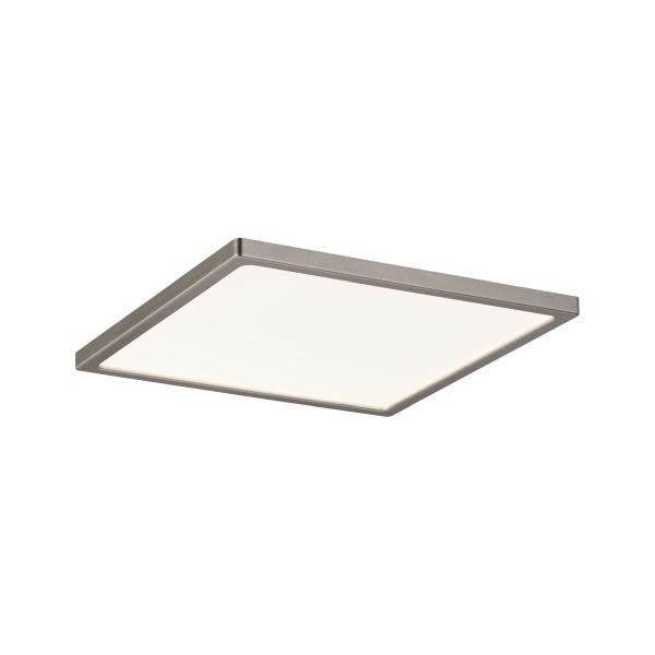 Paulmann 929.39 LED Einbaupanel Areo IP44 eckig 180x180mm 11W 770lm 3000K Nickel matt dimmbar