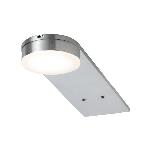 Paulmann 935.67 LED Unterschrankleuchte Setup 3x3,5W 50x200mm 3x420lm 230V rund Eisen gebürstet