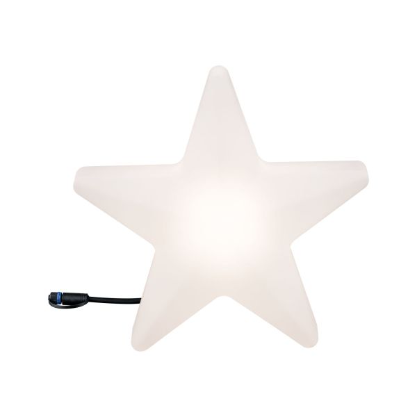Paulmann 941.84 Plug & Shine LED Lichtobjekt Star IP67 3000K 2,6W Weiß