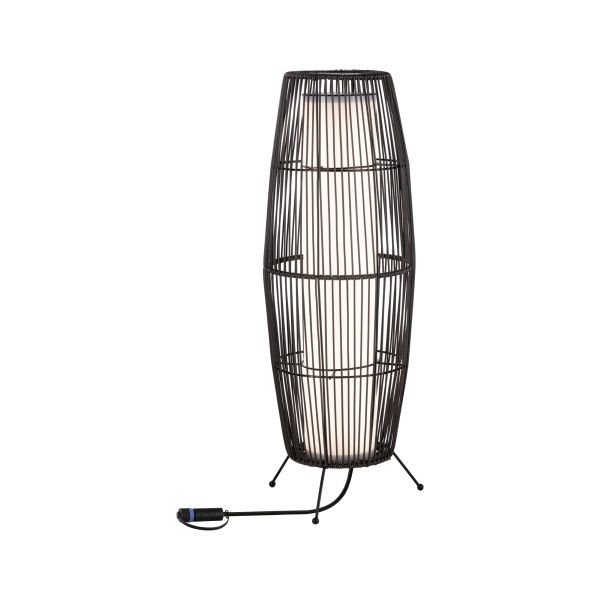 Paulmann 943.20 Plug & Shine Lichtobjekt Basket IP44 3000K 8W 24V Braun 60x20cm