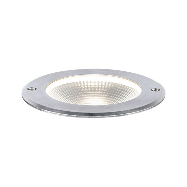 Paulmann 943.87 LED Bodeneinbauleuchte Floor IP67 120mm 3000K 6W 580lm 230V Edelstahl Edelstahl/Aluminium