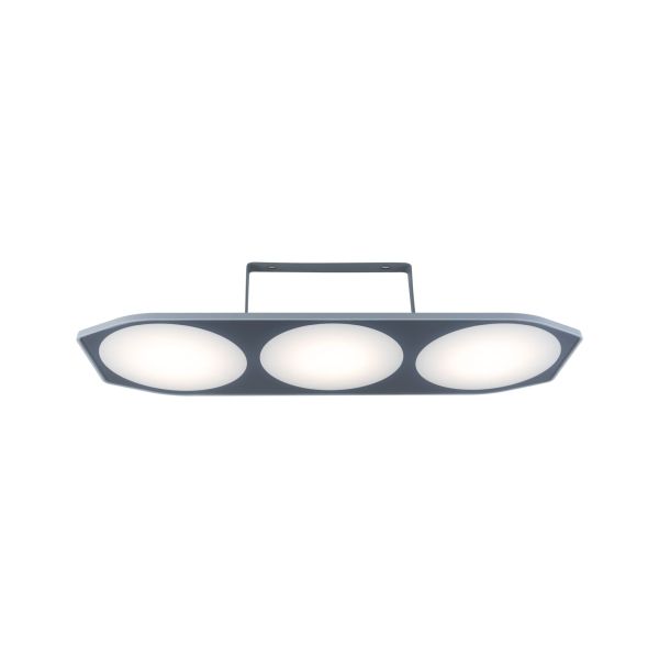 Paulmann 945.10 Park + Light LED Außenwandleuchte Route IP44 501x111mm 3000K 3x2W 3x320lm 12V Anthrazit Kunststoff