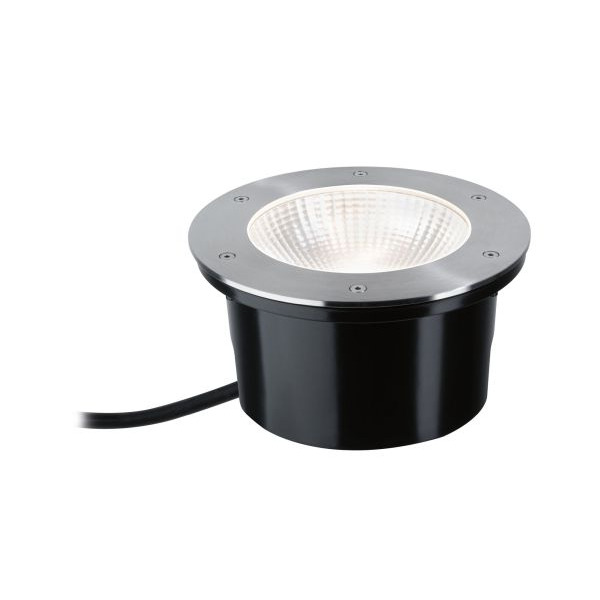 Paulmann 946.55 LED Bodeneinbauleuchte Durea IP67 rund 213mm 3000K 12,5W 870lm 230V Edelstahl Metall