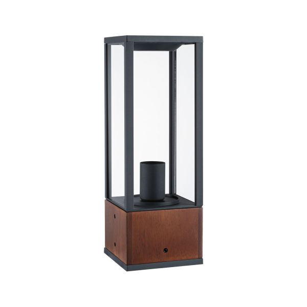 Paulmann 946.75 Lichtobjekt Timba IP44 eckig 400 mm max. 60W 230V Holz E27 Holz