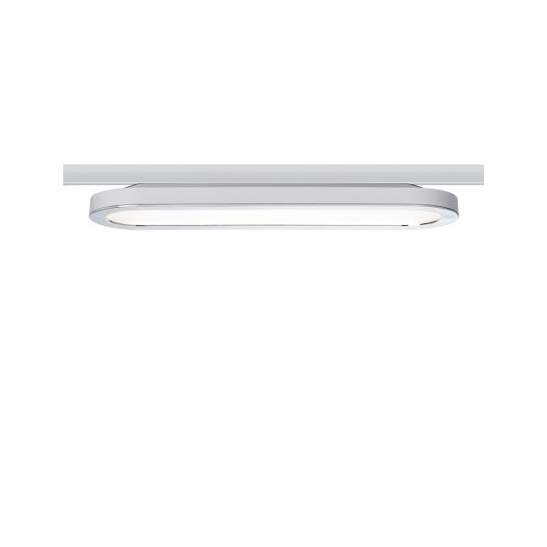 Paulmann 953.20 URail LED Panel Loop 480lm 7W 2700K 230V Weiß#Chrom