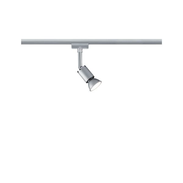 Paulmann 953.31 URail Schienenspot Pure II Einzelspot GU10 max. 10W dimmbar 230V Chrom matt#Chrom