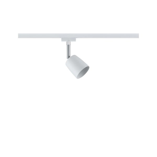 Paulmann 953.36 URail Schienenspot Cover Einzelspot GU10 max. 10W dimmbar 230V Weiß#Chrom